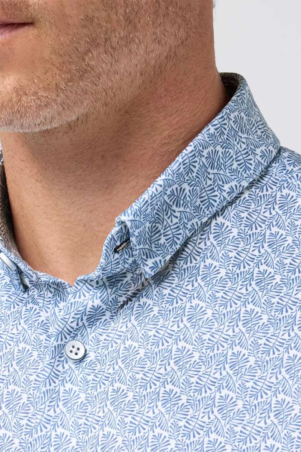 HALYARD SS Coastal Fjord Palm Print sold by REVOLVR Menswear product image thumbnail 3