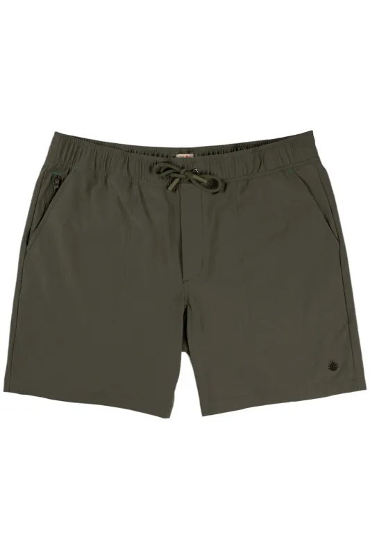 BAJADA HYBRID SHORTS San Juan Green made by Sendero Provisions CO