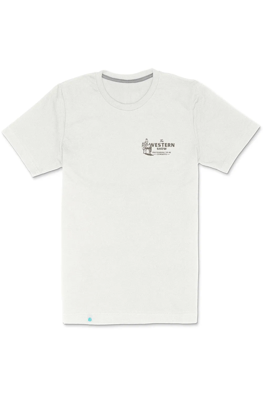 WESTERN SHOW TEE Vintage White sold by REVOLVR Menswear product image thumbnail 2