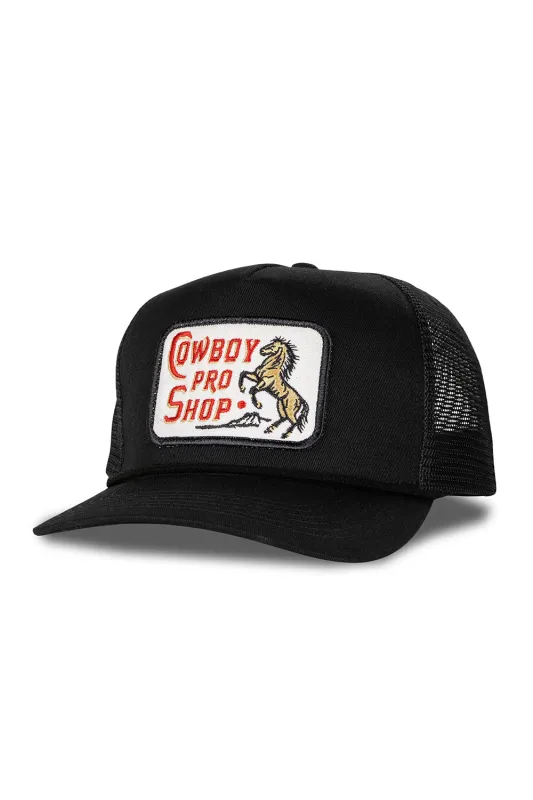 COWBOY PRO SHOP HAT Black made by Sendero Provisions CO
