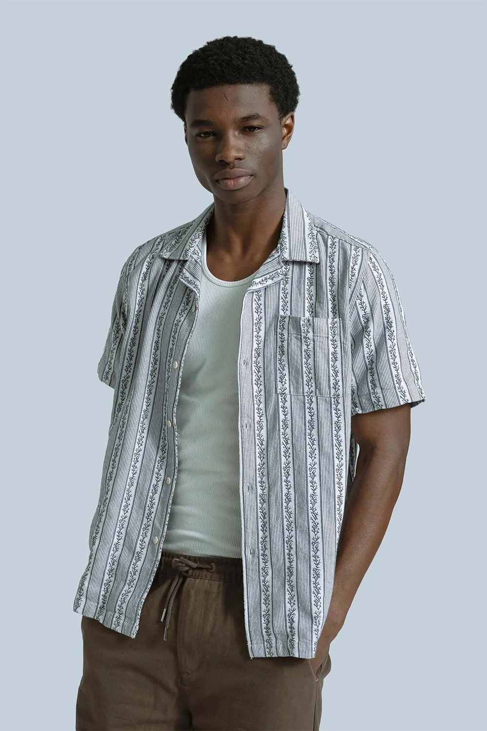 SELLECK SS Higher Stripe Floral sold by REVOLVR Menswear product image thumbnail 2