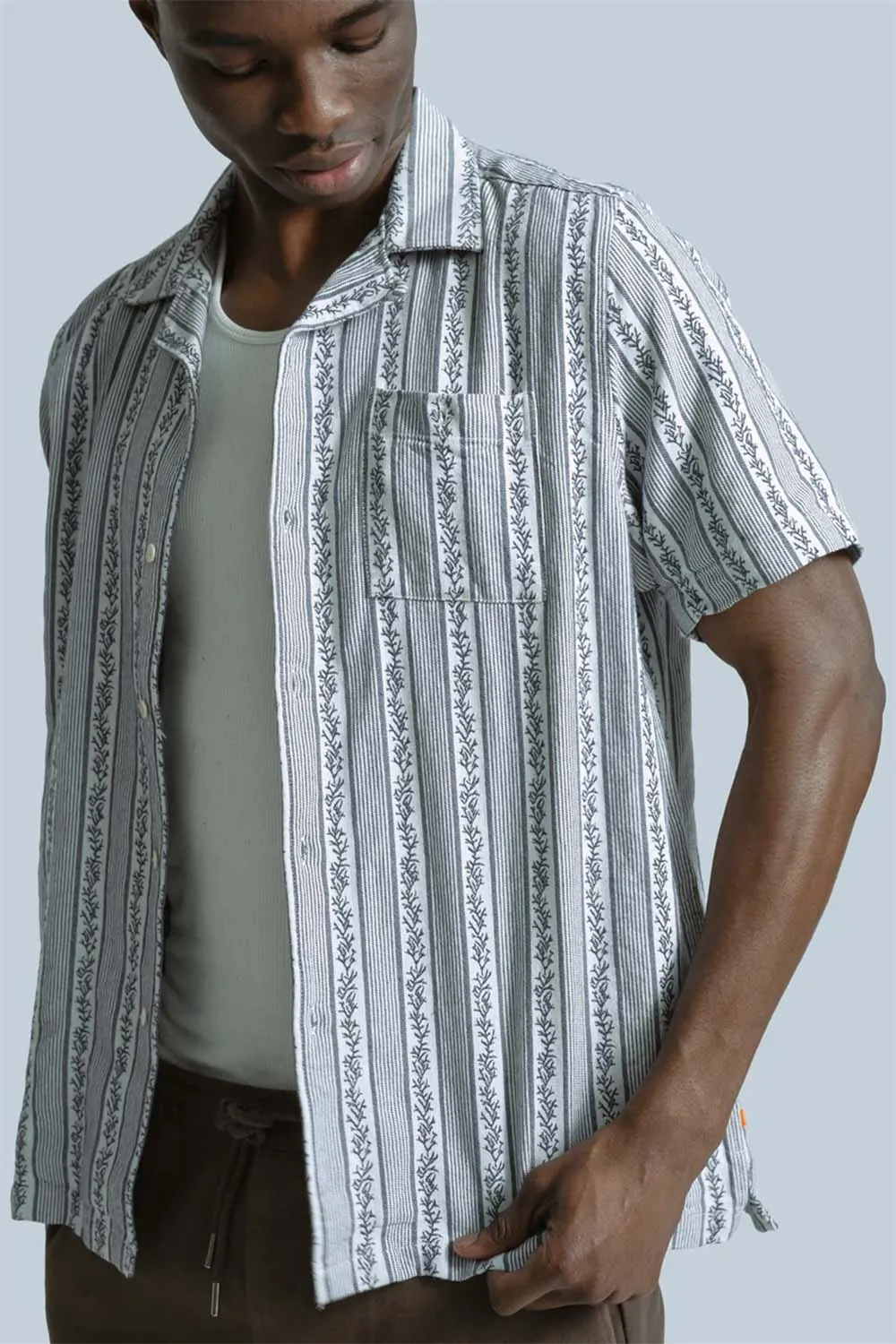SELLECK SS Higher Stripe Floral sold by REVOLVR Menswear product image thumbnail 3