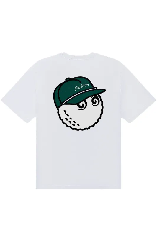 BERMUDA BALDWIN TEE White made by REVOLVR Menswear
