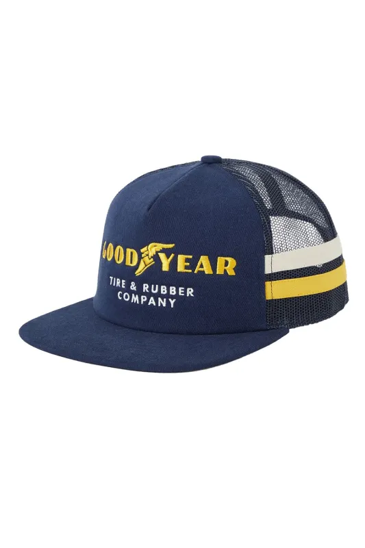 GOODYEAR SERVICE MP TRUCKER Navy made by Brixton