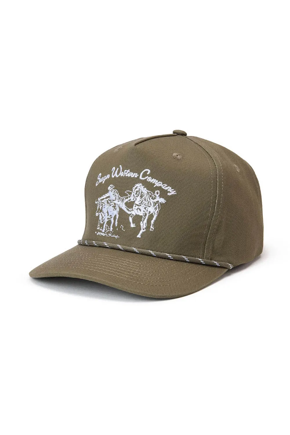 LOS RIOS TWILL SNAPBACK Woodland sold by REVOLVR Menswear