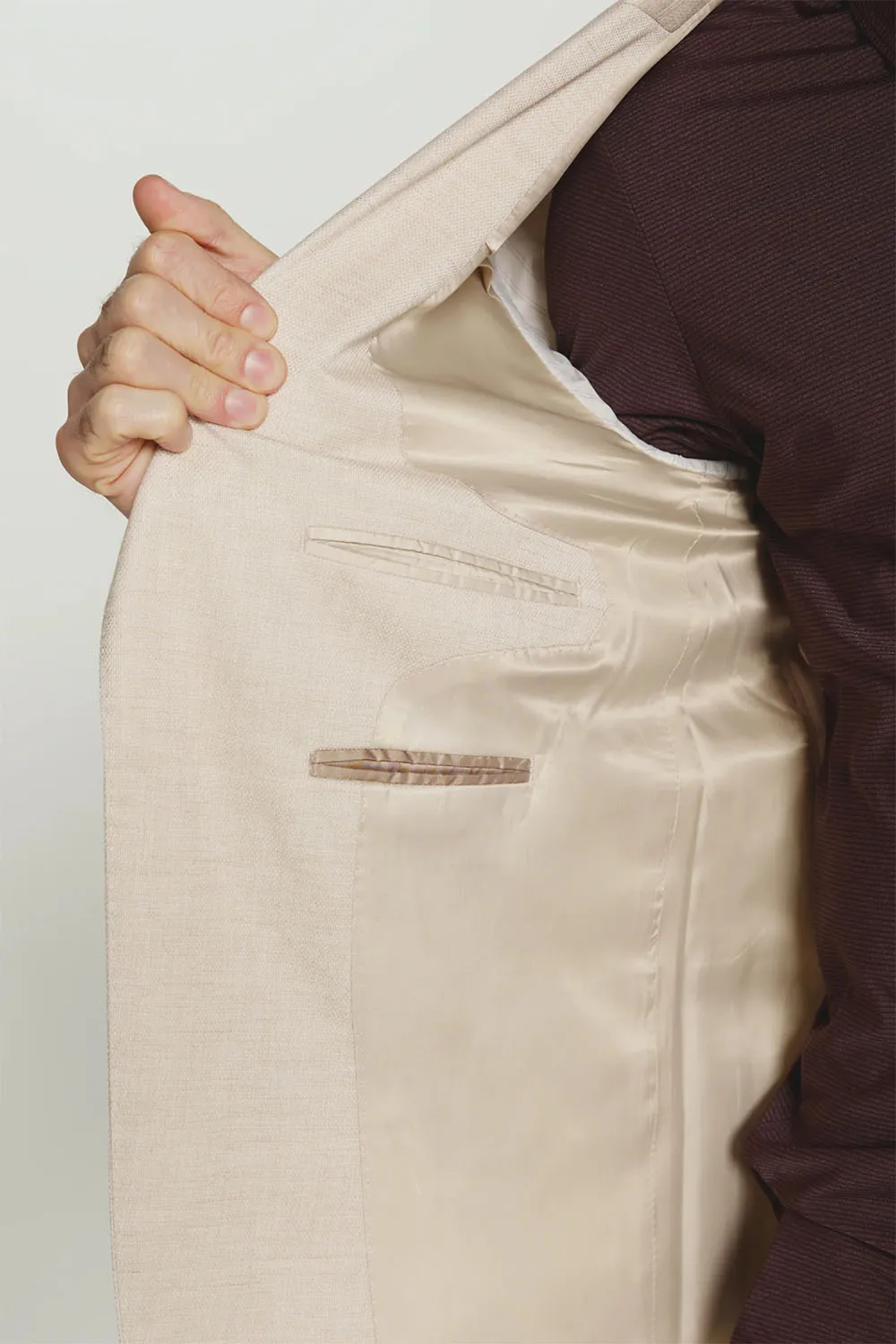 SALTWOOD BLAZER Oat sold by REVOLVR Menswear product image thumbnail 4