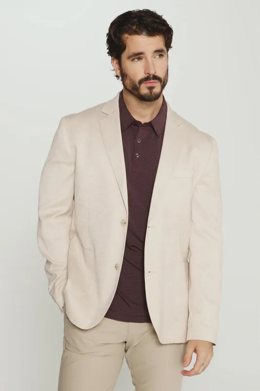 SALTWOOD BLAZER Oat made by 7 Diamonds