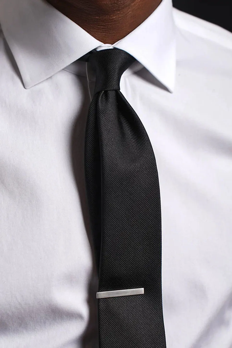 GROSGRAIN SOLID TIE sold by REVOLVR Menswear product image thumbnail 2