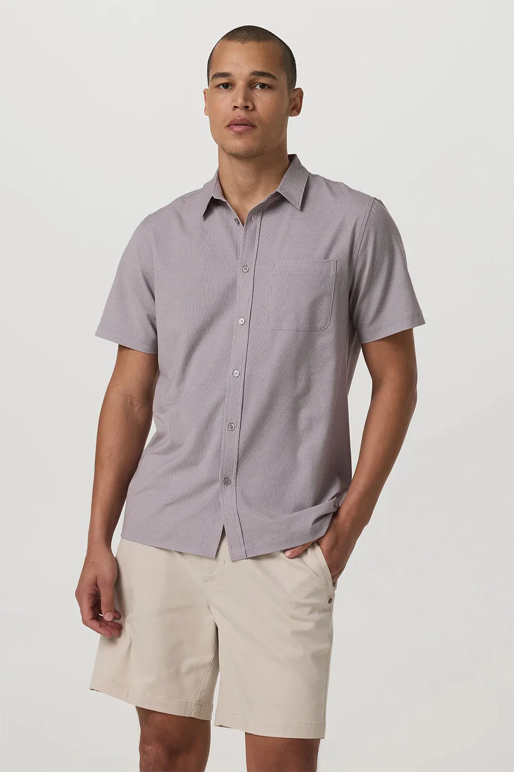 BRIDGE SS Sable Mini Stripe sold by REVOLVR Menswear product image thumbnail 2