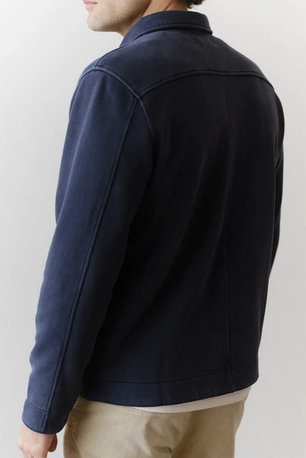 CLOUD 9 OVERSHIRT Mood Indigo sold by REVOLVR Menswear product image thumbnail 5