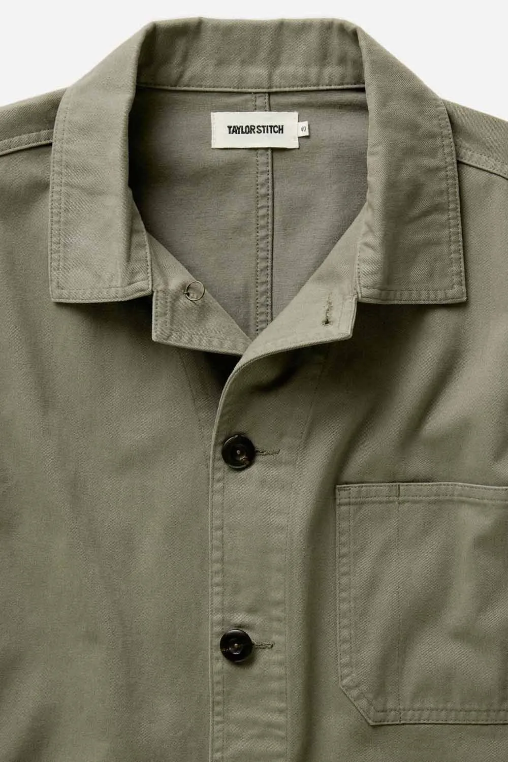 OJAI JACKET Organic Smoked Olive sold by REVOLVR Menswear product image thumbnail 5
