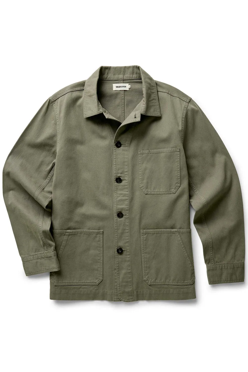 OJAI JACKET Organic Smoked Olive sold by REVOLVR Menswear