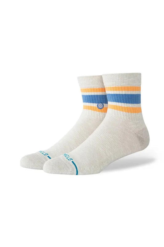 SLUB BOYD QTR Heather Grey made by Stance