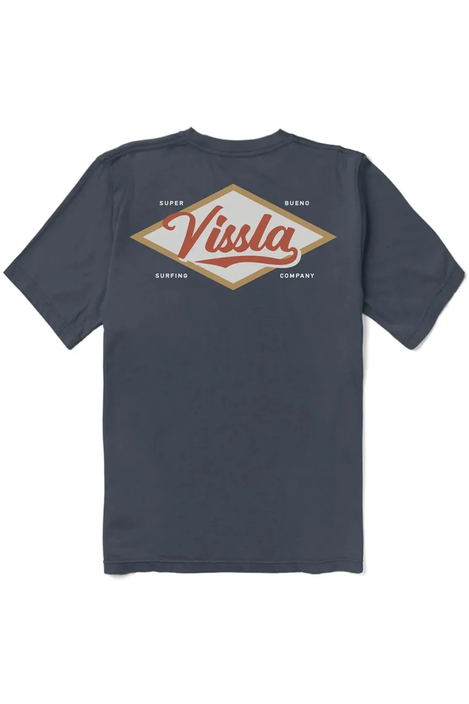 CORNERS PKT TEE Midnight sold by REVOLVR Menswear