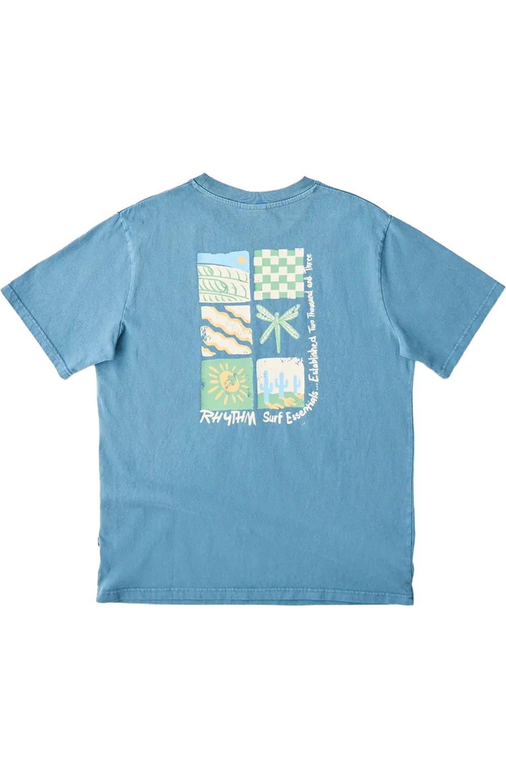 MEMENTOS VINTAGE T-SHIRT Bluestone sold by REVOLVR Menswear