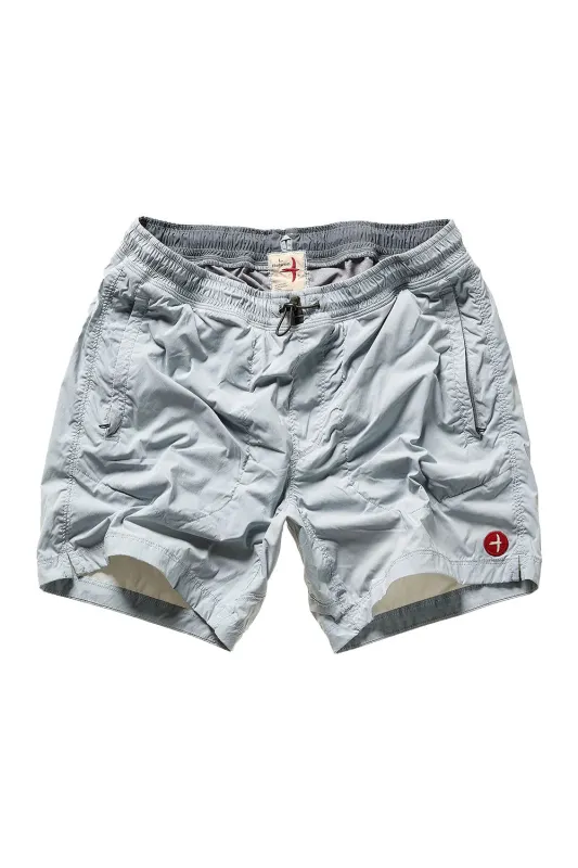AIRTEX HYBRID SHORT 6.5" Ghost Grey made by Relwen