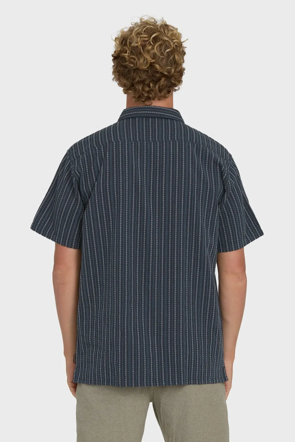 GARAGE SANDON JACQUARD True Navy sold by REVOLVR Menswear product image thumbnail 3