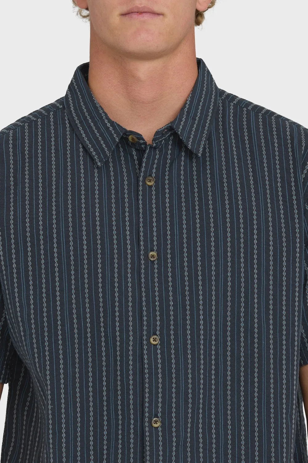 GARAGE SANDON JACQUARD True Navy sold by REVOLVR Menswear product image thumbnail 4