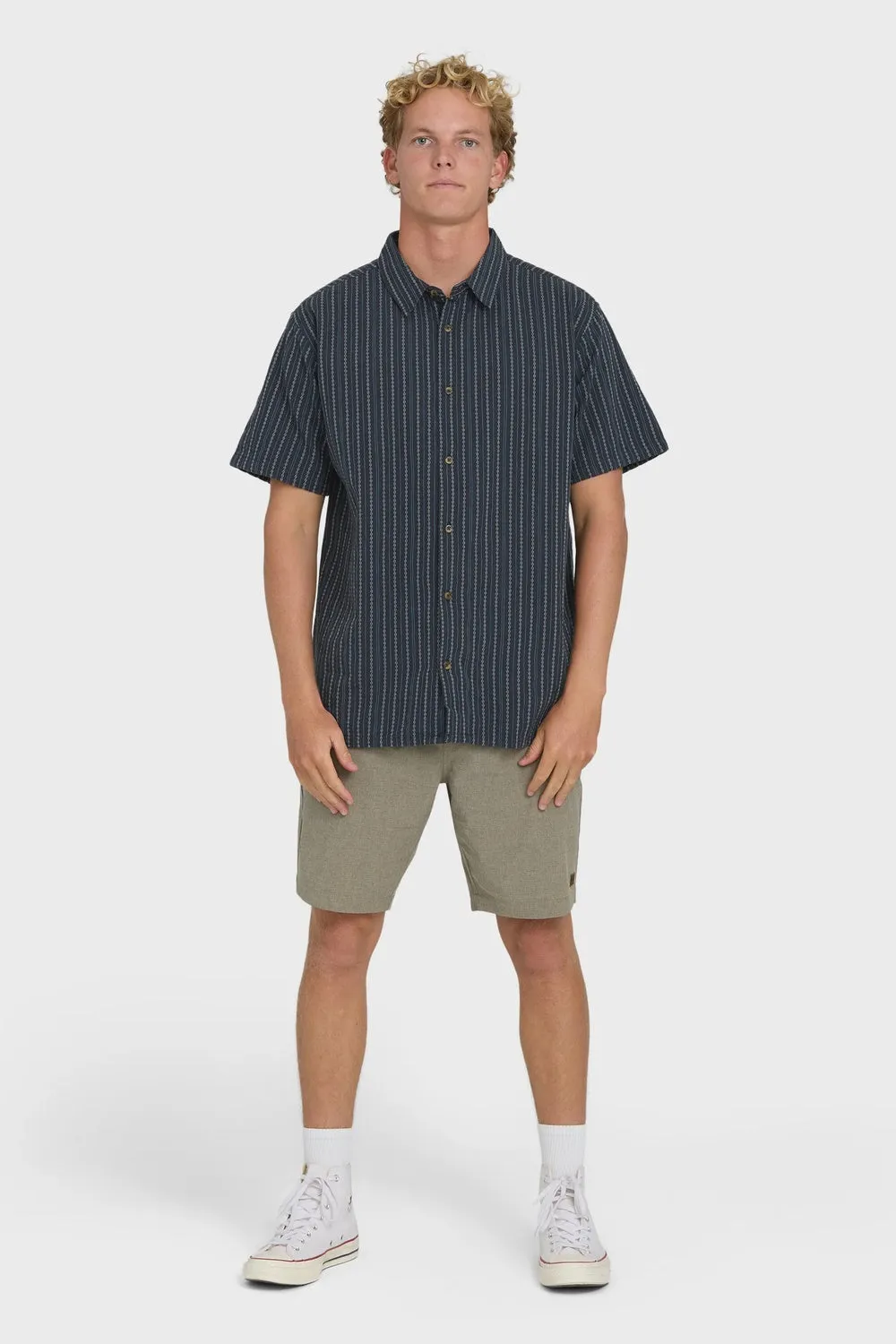 GARAGE SANDON JACQUARD True Navy sold by REVOLVR Menswear product image thumbnail 5