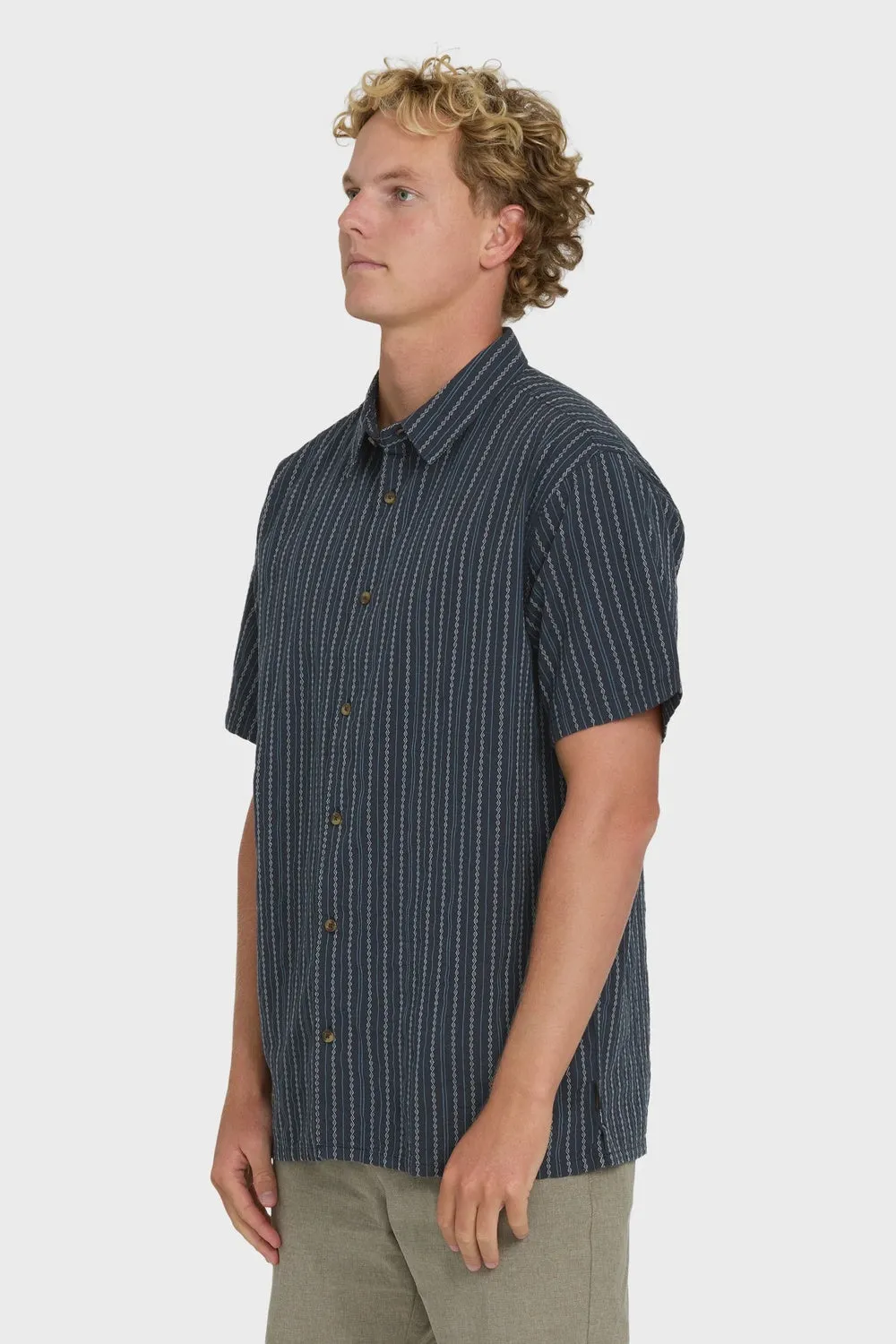 GARAGE SANDON JACQUARD True Navy sold by REVOLVR Menswear product image thumbnail 2
