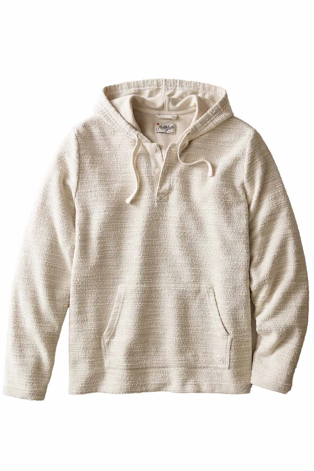PORTOLA BEACH HOODIE Sand sold by REVOLVR Menswear