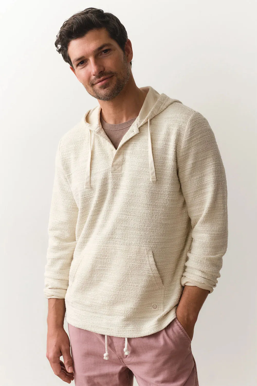 PORTOLA BEACH HOODIE Sand sold by REVOLVR Menswear product image thumbnail 2