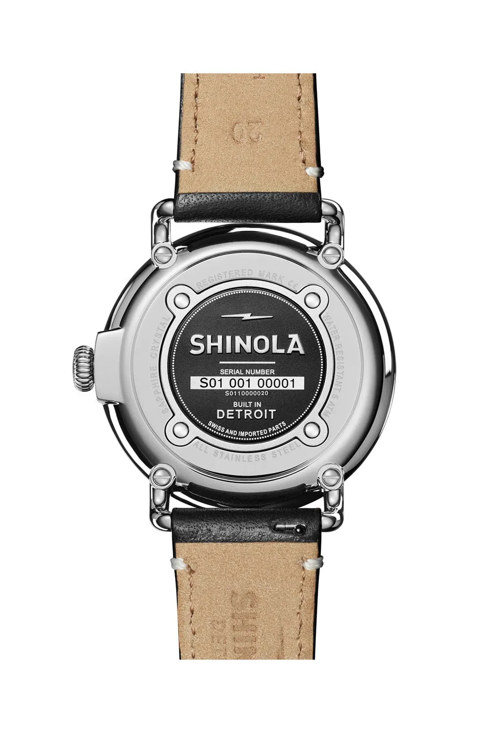 RUNWELL 41mm - BLACK/BLACK sold by REVOLVR Menswear product image thumbnail 4