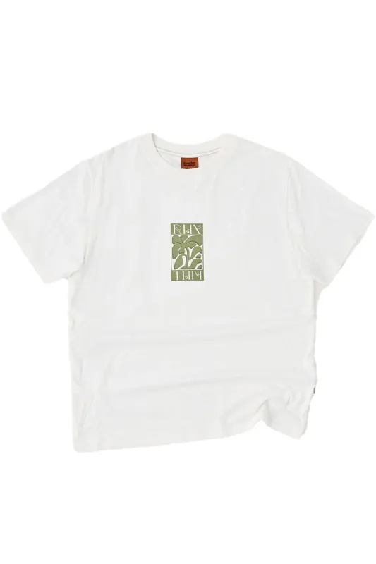 NURTURE VINTAGE TEE Vintage White made by Rhythm.