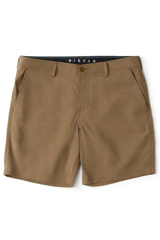 CANYONS 25 HYBRID 18.5" WALKSHORT Dk Khaki made by VISSLA