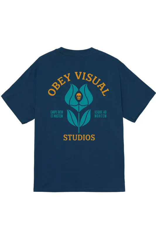 VISUAL STUDIOS FLOWER Harbor Blue made by Obey