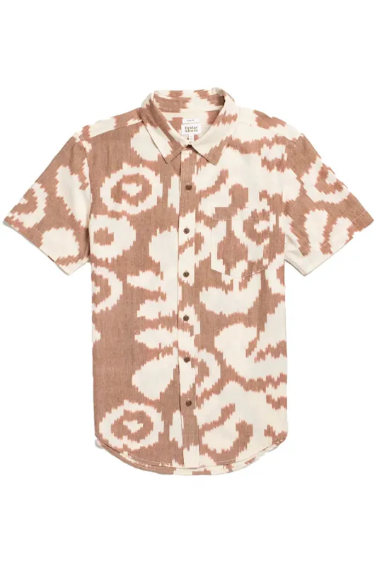 HARBOR SLIM SHIRT Pop Leaf made by REVOLVR Menswear