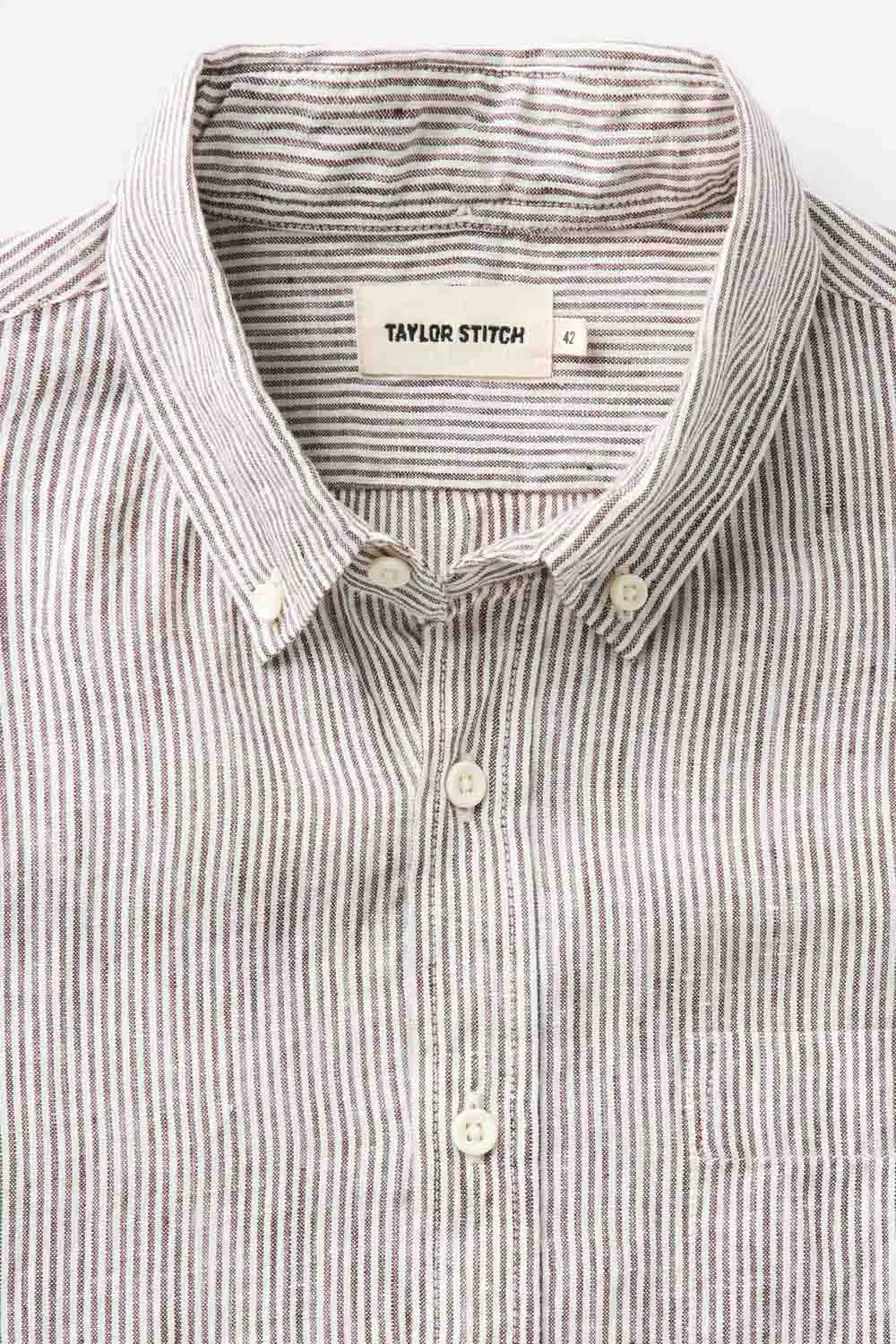 THE JACK Burgundy University Stripe sold by REVOLVR Menswear product image thumbnail 3