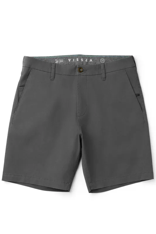 NO SEE UMS ECO 18" WALKSHORT Dk Grey made by VISSLA