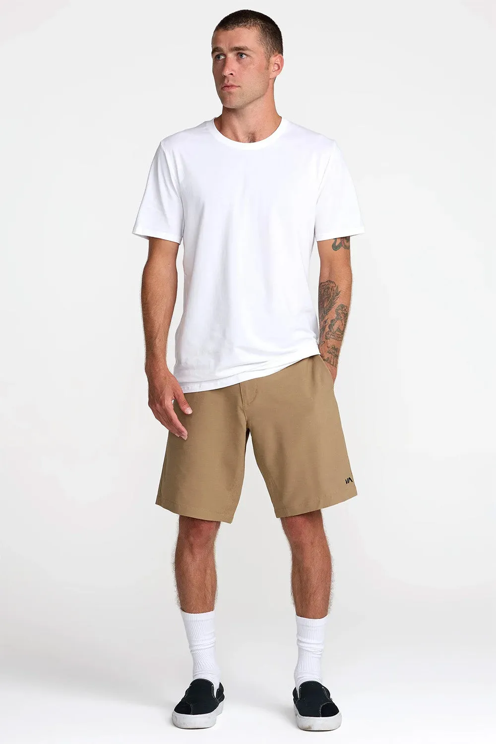 SPORT COURSE CHINO SHORT Coyote sold by REVOLVR Menswear product image thumbnail 2
