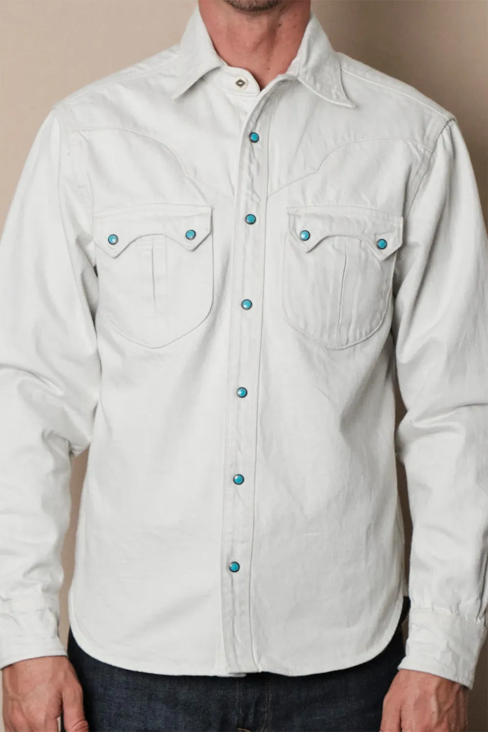 SINCLAIR LS Ivory sold by REVOLVR Menswear product image thumbnail 2