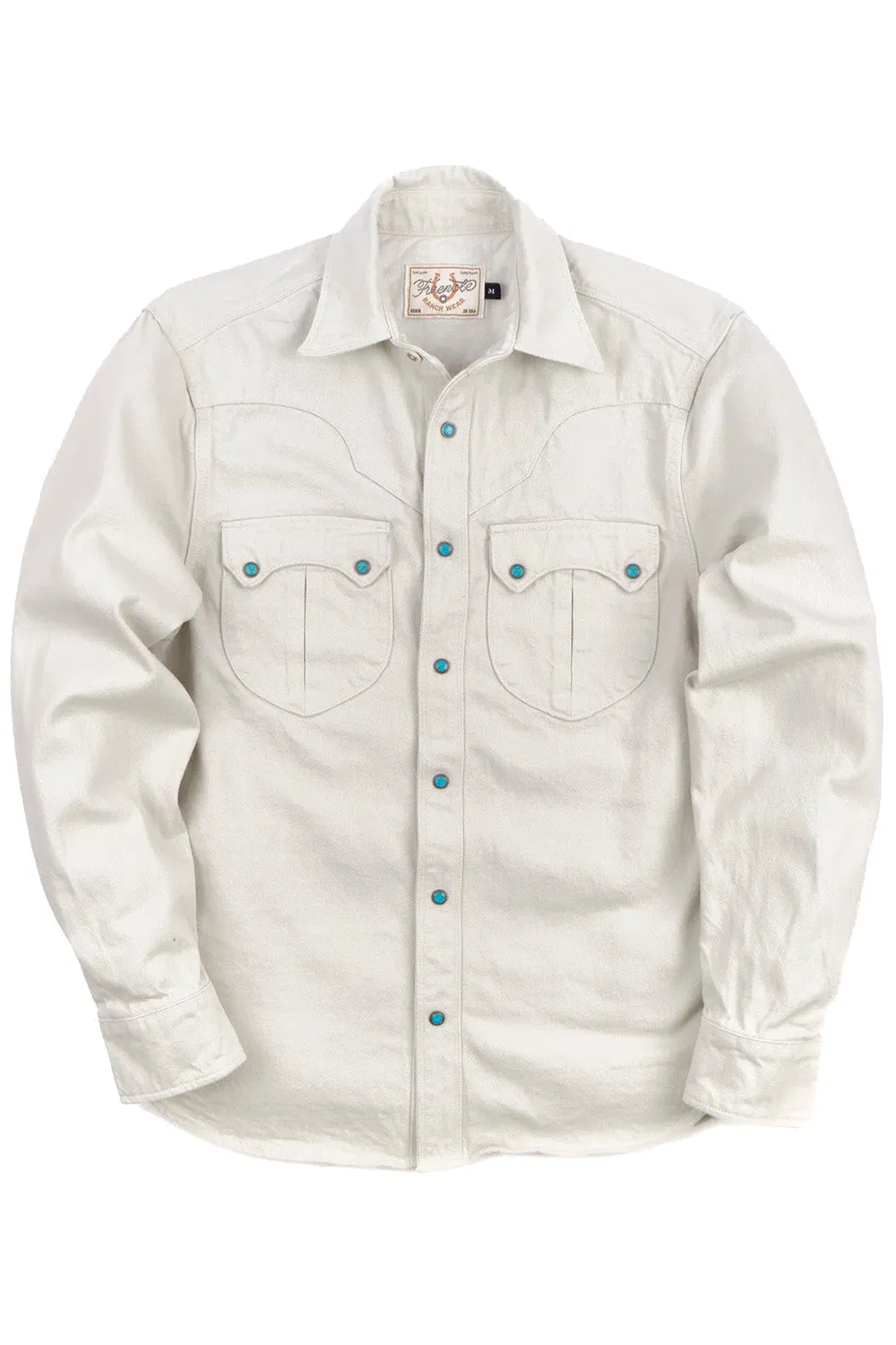 SINCLAIR LS Ivory sold by REVOLVR Menswear