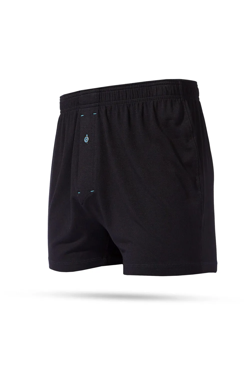 BUTTER BLEND BOXER Black sold by REVOLVR Menswear