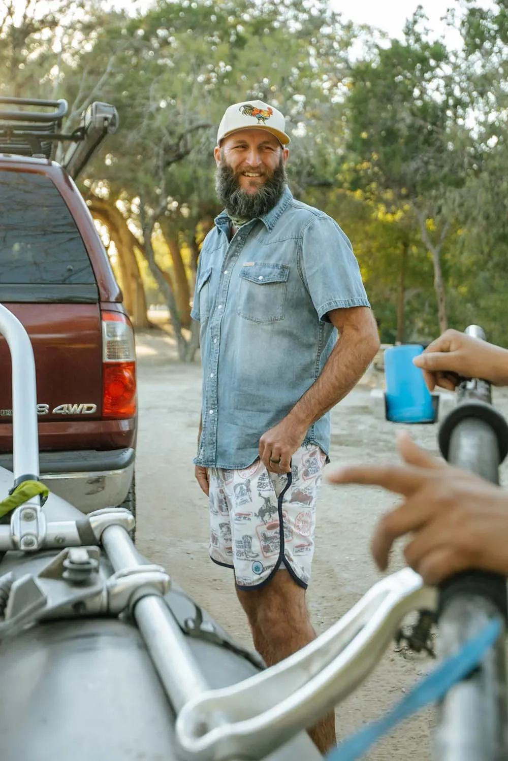 WYATT PEARL SNAP SS Vintage Denim sold by REVOLVR Menswear product image thumbnail 2