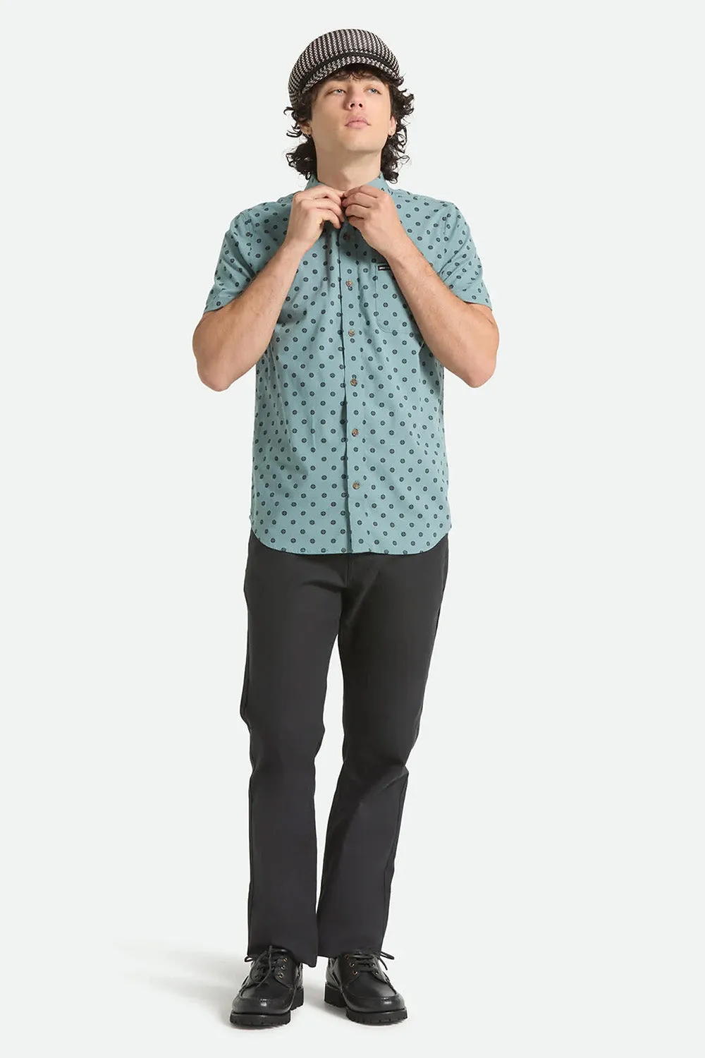 CHARTER PRINT SS Micro Street Tile sold by REVOLVR Menswear product image thumbnail 5