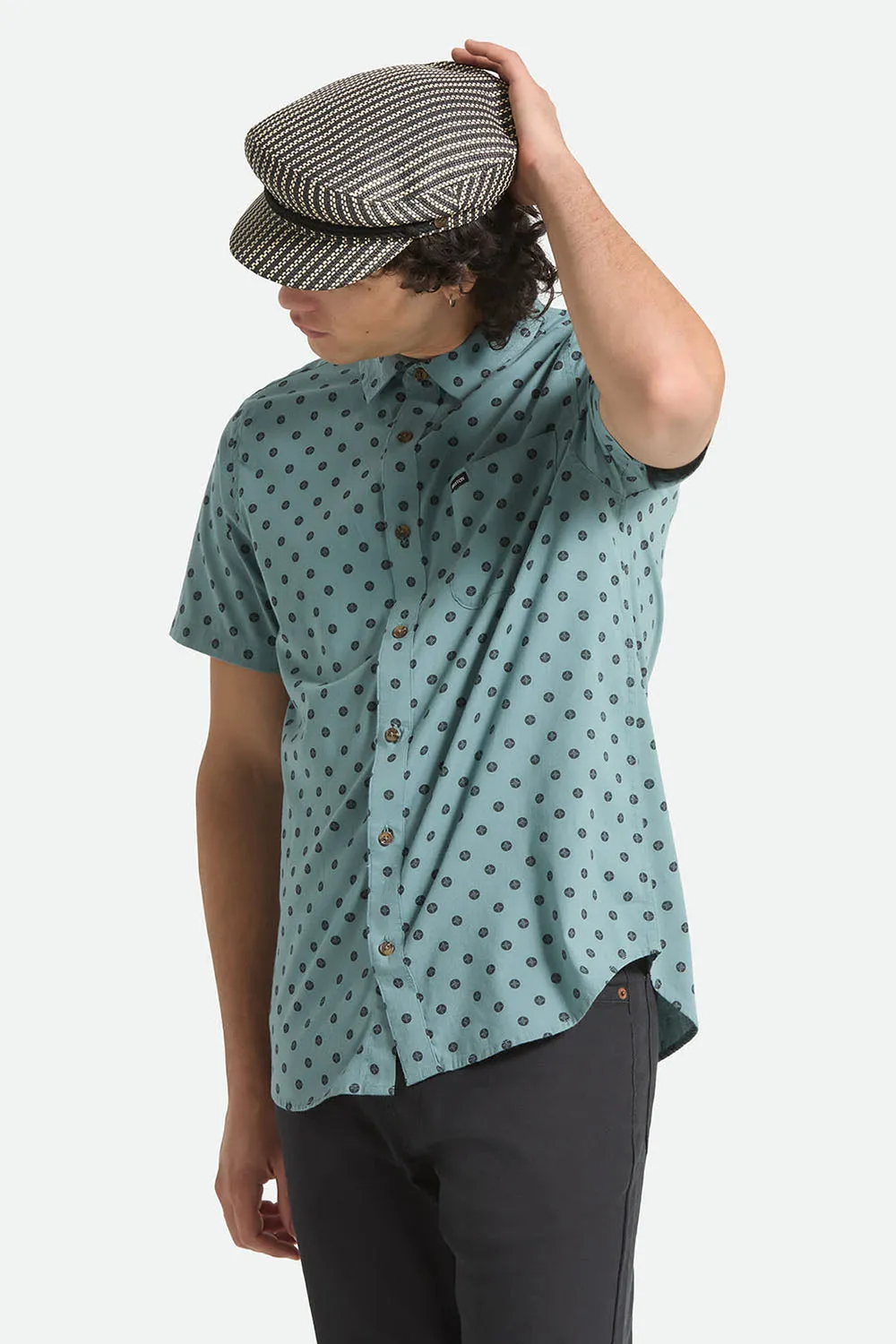 CHARTER PRINT SS Micro Street Tile sold by REVOLVR Menswear product image thumbnail 3