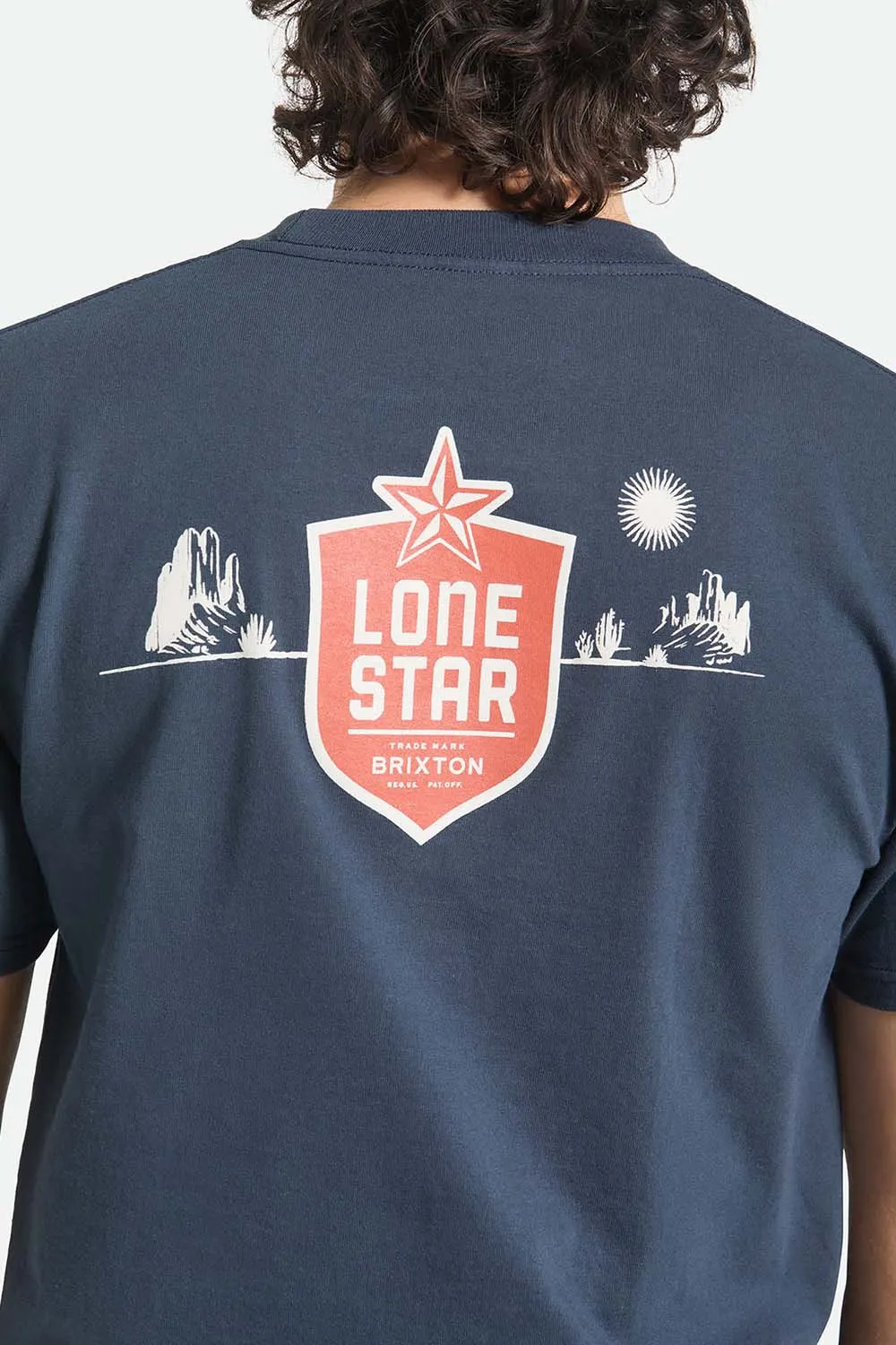 LONESTAR DESERTSCAPE SS Navy sold by REVOLVR Menswear product image thumbnail 4