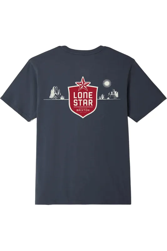 LONESTAR DESERTSCAPE SS Navy made by Brixton