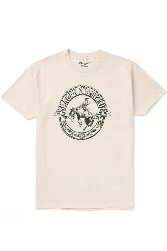 STAMPEED TEE Vintage White made by Seager