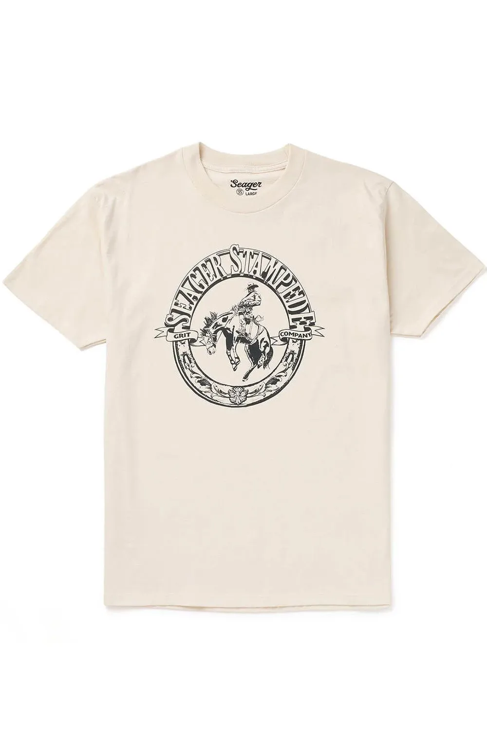 STAMPEED TEE Vintage White sold by REVOLVR Menswear