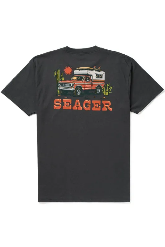 BAJA TEE Vintage Black made by Seager