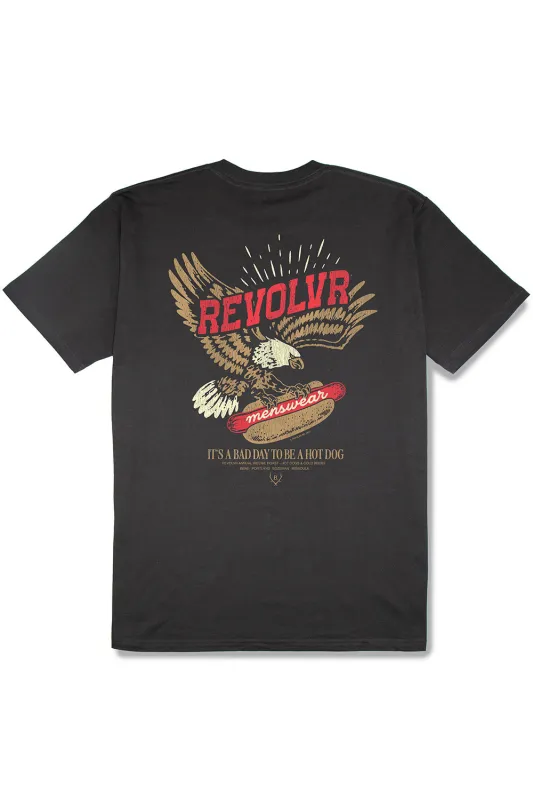 EAGLE DOG SWOOP TEE made by REVOLVR Menswear