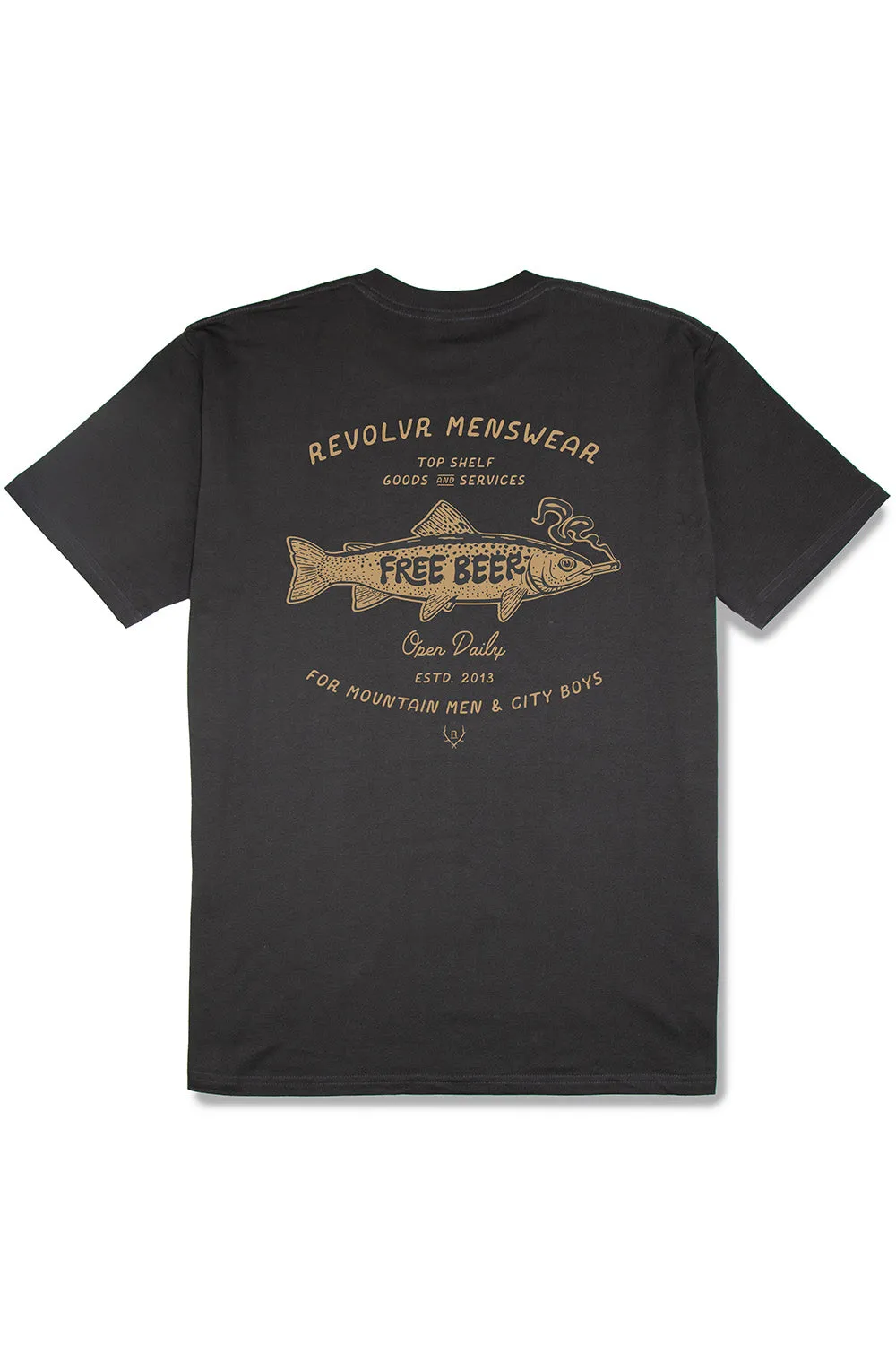TROUTY McPUFF TEE sold by REVOLVR Menswear