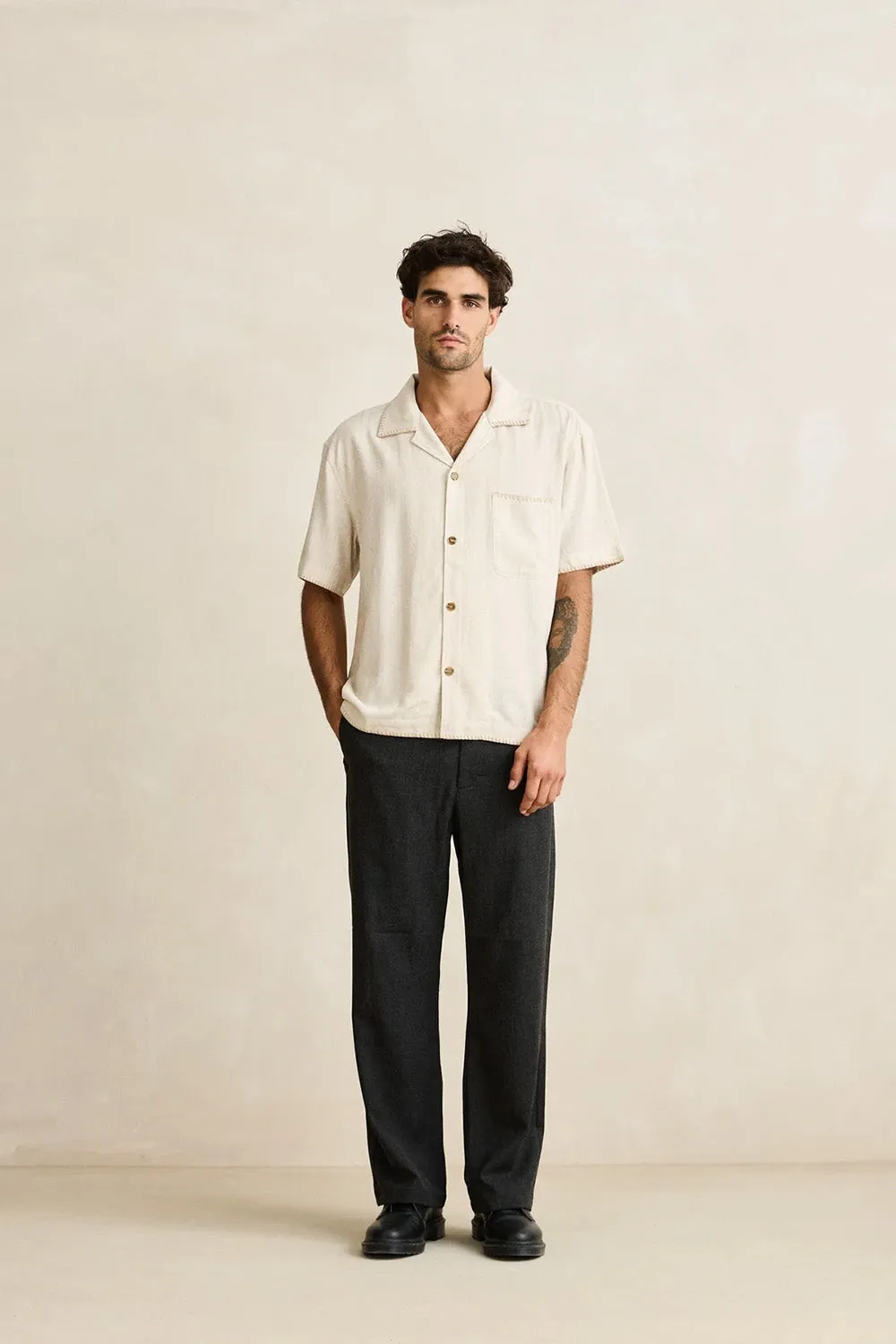 Relaxed Whip Stitch Shirt sold by REVOLVR Menswear product image thumbnail 3
