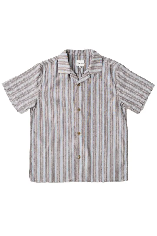 Vacation Stripe Shirt made by Rhythm.