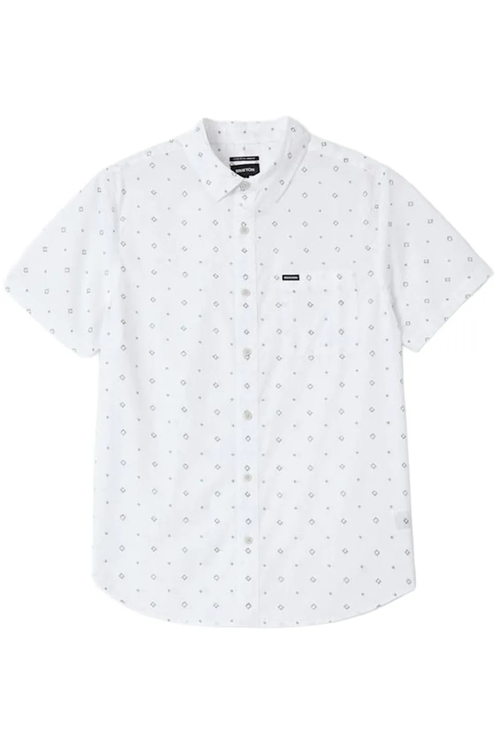 Charter Print Short Sleeve sold by REVOLVR Menswear